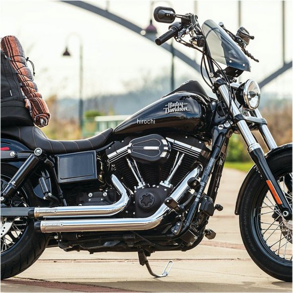 クリアキン　トライデントチップクラッシャー　ハーレー　ツーリング　マフラー Kuryakyn CRUSHERマフラーソフテイル クリアキン トライデントチップ