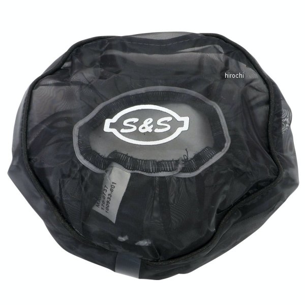 S&amp;Sサイクル S&amp;S Cycle ステルスエアスティンガーラウンド用プレフィルター 黒 027908-NF WO店
