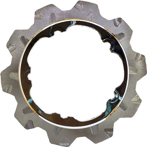 リンドールブレーキ LyndallBrakes ブレーキローター CROWN/S/BWHEEL 11.8インチ クローム/クローム 5mm厚 フロント WO店