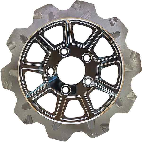 リンドールブレーキ LyndallBrakes ブレーキローター CROWN/9SPOKE 11.5インチ クローム/クローム 6mm厚 リア WO店