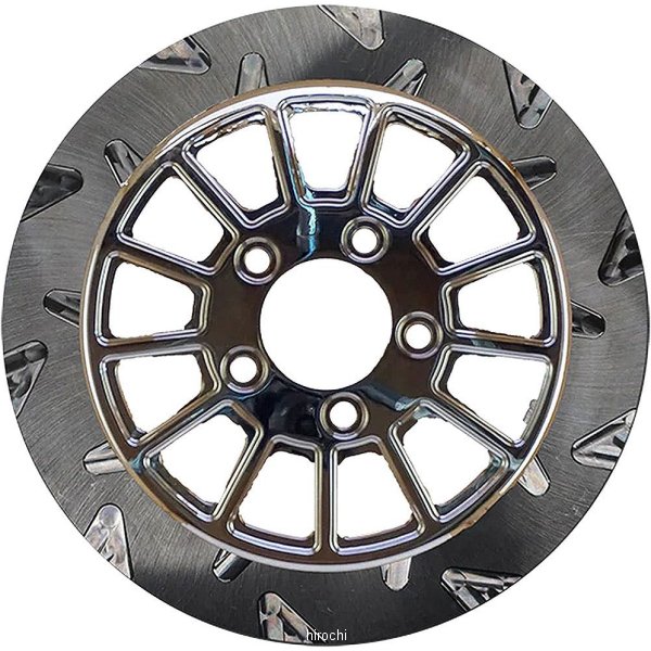 リンドールブレーキ LyndallBrakes ブレーキローター SMOOTH/13SPOKE 11.8インチ クローム/クローム 5mm厚 フロント WO店の通販は