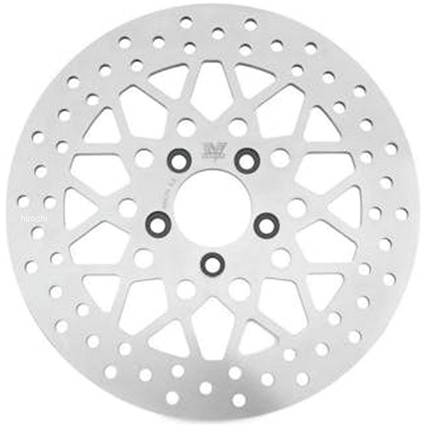 ツインパワーTWIN POWER ソリッドローター 11.8 メッシュ 08年-22年 ハーレー ツーリング リア 666830 WO店