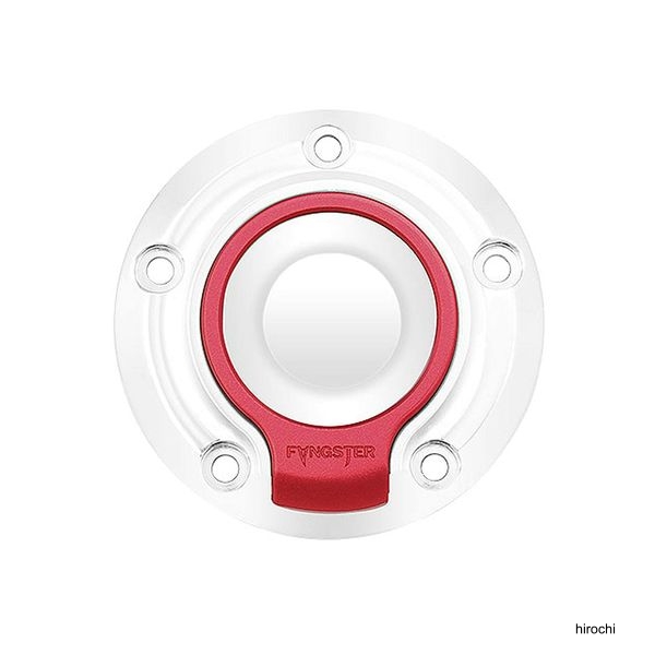 FANGSTER ファングスター ポイントカバー 99-17年 BT クローム/レッド 050114 WO店