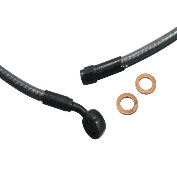 MAGNUM マグナム アッパーブレーキライン 長さ:30in(約762mm) フィッティング:AN-3、7/16 033471 WO店