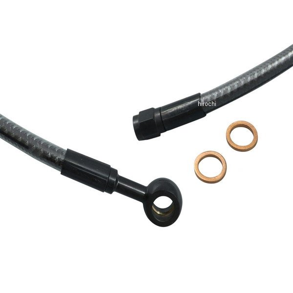 MAGNUM マグナム アッパーブレーキライン 長さ:30in(約762mm) フィッティング:AN-3、7/16 033495 WO店