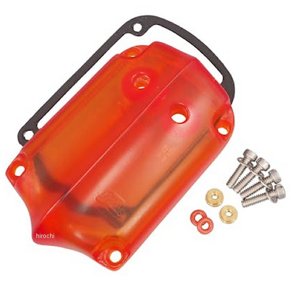 エフエヌエー Customcycles リブドマグネトーキャップ オレンジ SQ0230471 WO店
