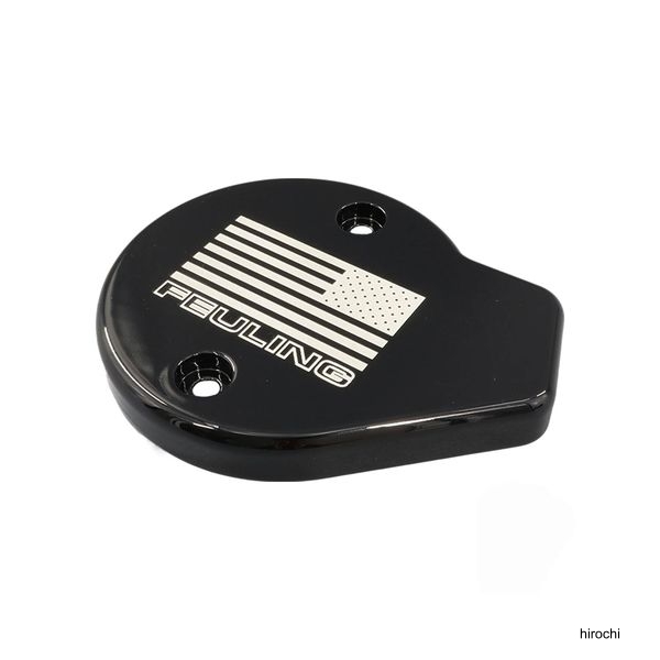 9182 フューリング FEULING リバースアメリカンフラッグ VVTカムカバー グロスブラック 035192 WO店