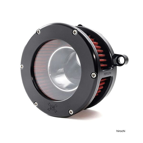 フューリング FEULING BA エアクリーナー ブラック/レッド クリアカバー 24年-M8 VVT 5474 WO店