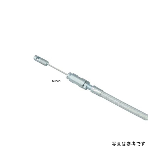 ネオファクトリー 38in アッパークラッチケーブル 18年以降 ハーレー M8用 プラチナコート/クローム 035814 WO店_1