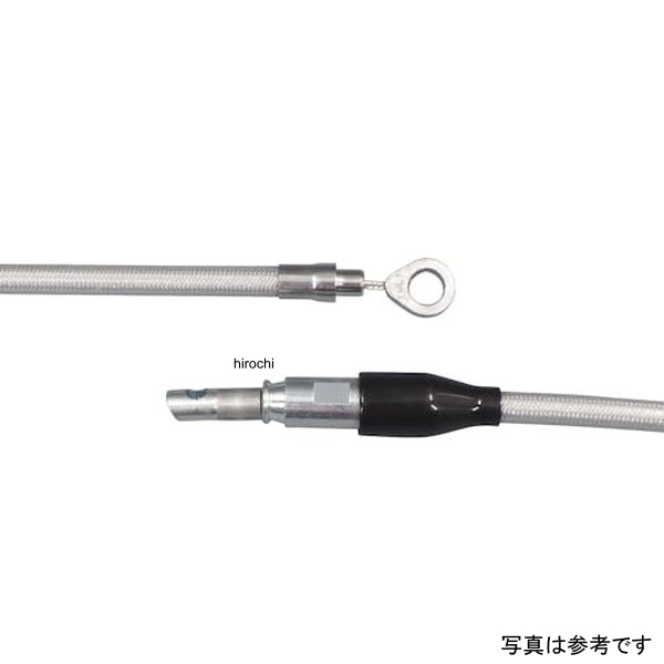 ネオファクトリー 42in アッパークラッチケーブル 18年以降 ハーレー M8用 プラチナコート/クローム 035816 WO店