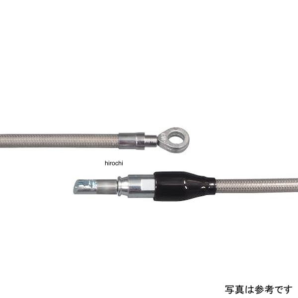 ネオファクトリー 48in アッパークラッチケーブル 18年以降 ハーレー M8用 ステンレス/クローム 035830 WO店