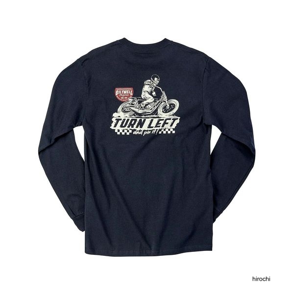 ビルトウェル Biltwell LEFT TURN ロングスリーブ ブラック XL 8104-157-005 WO店_1