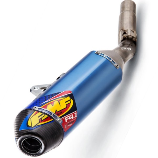 FMF エフエムエフ スリップオンマフラー 4.1 RCT チタン 12年-15年 KX450F 青/カーボン 042286-FM WO店