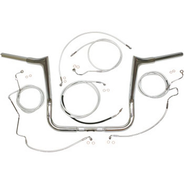 すずきん マグナム MAGNUM 1.25インチ ハンドルセット Bagger 10インチ 14年-16