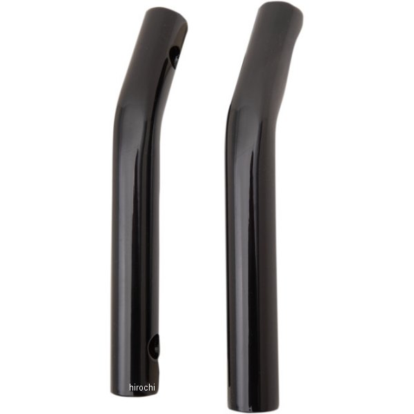 LAチョッパーズ LA Choppers 1.25インチ プルバックライザー 10インチ高 黒(つや有り) WO店