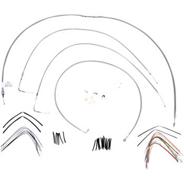 バーリーブランド Burly Brand ケーブルキット ステンレス 00年-06年