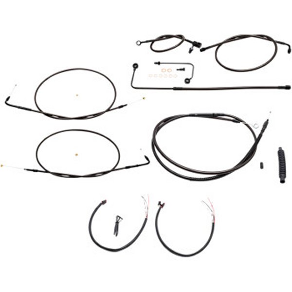 LAチョッパーズ LA Choppers ケーブルコンプキット Midnight 15年 FLS