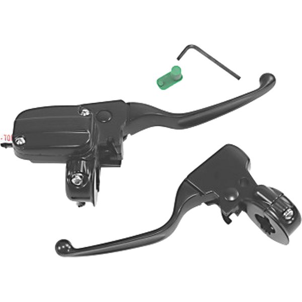 DRAG ブレーキ/クラッチコントロールキットとスイッチハウジング 08年?13年 FLT マットブラック 0610-2146 WO店
