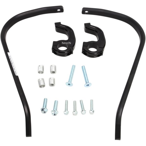 ムースレーシング MOOSE RACING ハンドガード ODI/WRP1 1/8インチ 29mm ハンドル用 黒 WO店