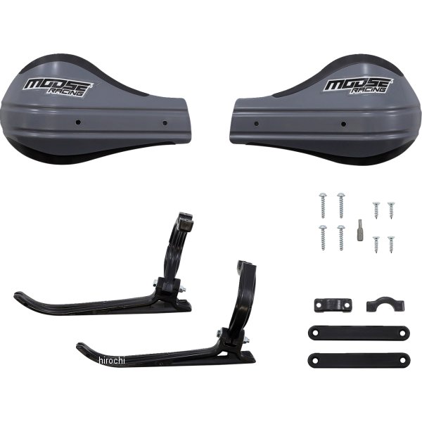 ムースレーシング MOOSE RACING コンポジットハンドガード 黒/グレー 0635-2087 WO店 7,411円