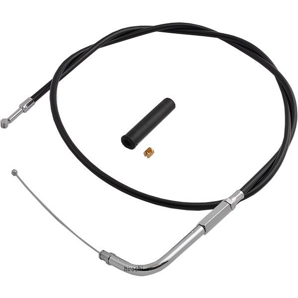 DRAG スロットルケーブル 45.5インチ 黒 ハンドルカスタム用 WO店の通販は