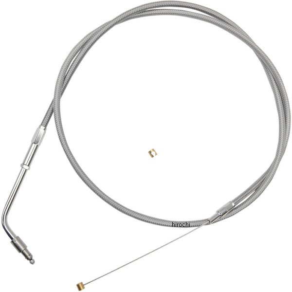 LAチョッパーズ LA Choppers スロットルケーブル ステンレス 96年-07年 FLHT 18-20インチ用 WO店