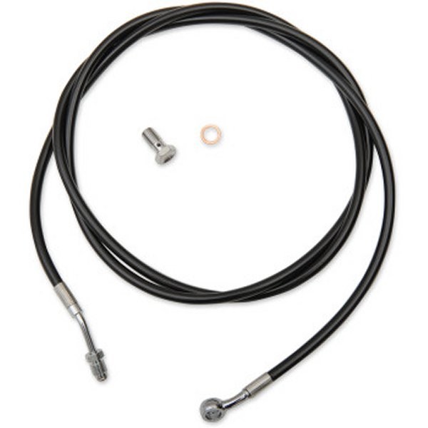 LAチョッパーズ LA Choppers クラッチケーブル 黒 17年以降 FLH 18-20インチ用 0652-2137 WO店
