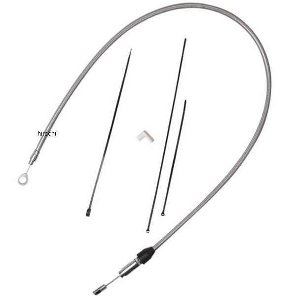 DRAG SPECIALTIES アッパークラッチケーブル 38" クローム 0652-2837 WO店