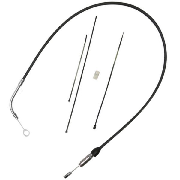 DRAG SPECIALTIES アッパークラッチケーブル 45" 黒/クローム 0652-2870 WO店