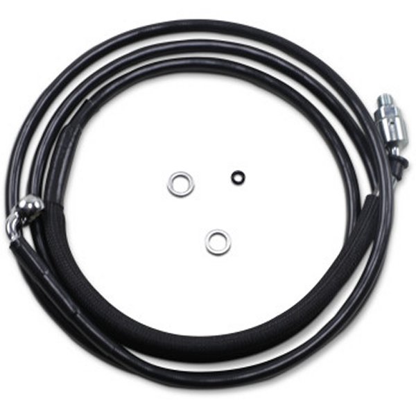 DRAG クラッチケーブル 15年-16年 FLTR +10インチ 80.125インチ 黒 0661-0018 WO店