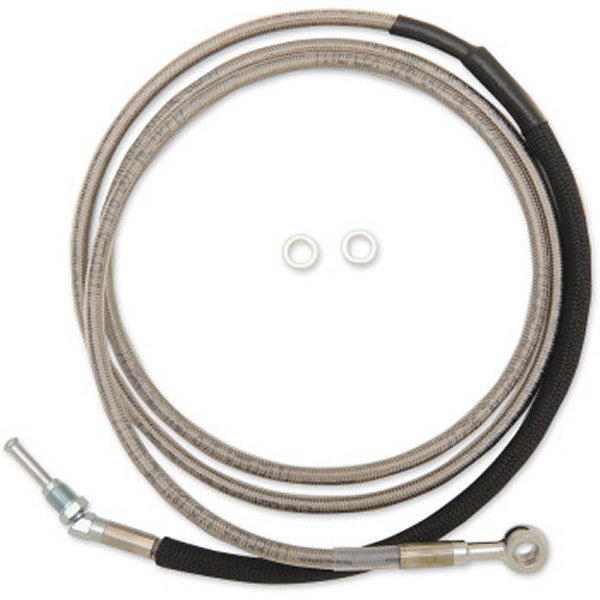 DRAG クラッチケーブル 17年以降 FLHT +6インチ 76.125インチ ステンレス 0661-0055 WO店