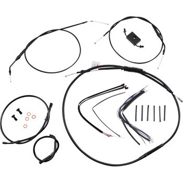 B30-1231 バーリーブランド Burly Brand ケーブルキット 黒 14年以降