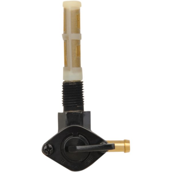 DRAG フューエル ペットコック 90° 1/4インチ NPT 黒 WO店