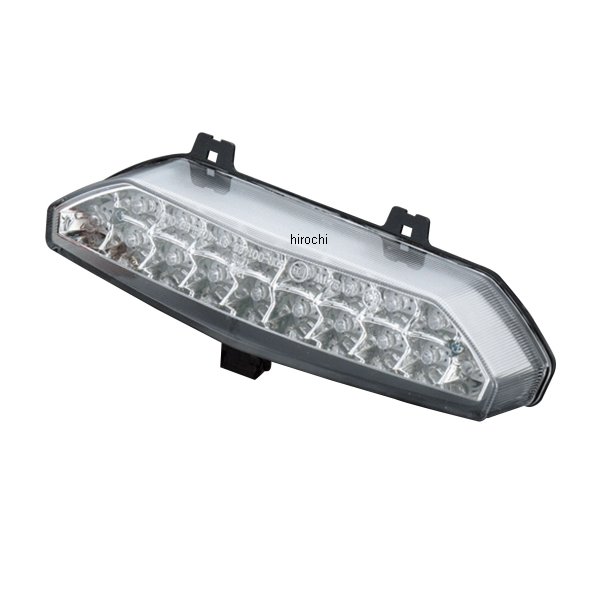 ポッシュ POSH LEDテールランプユニット カスタムタイプ クリアー 072090-91 WO店