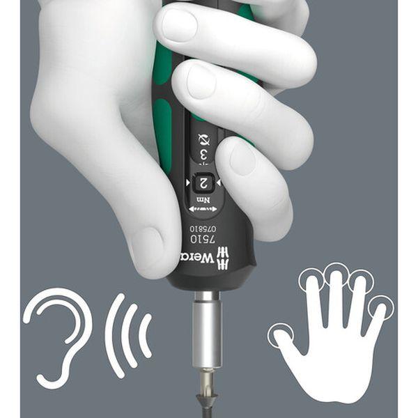 Wera社 Wera 7510/14 差替式セーフトルクドライバー スピード 超硬チップ用ツールセット 075840-TN WO店_1