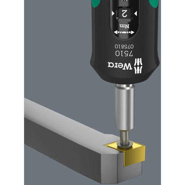 Wera社 Wera 7510/14 差替式セーフトルクドライバー スピード 超硬チップ用ツールセット 075840-TN WO店_3