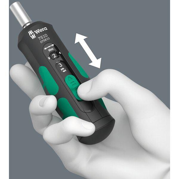 Wera社 Wera 7510/14 差替式セーフトルクドライバー スピード 超硬チップ用ツールセット 075840-TN WO店_4