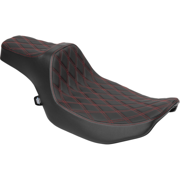 DRAG Specialties ドラッグスペシャリティー SEAT PREDATOR III EXT REACH VINYL RED DD STCH TOURING CVO 0801-2061 WO店