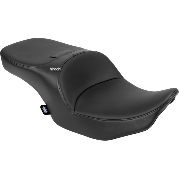 ドラッグスペシャリティー シート フリーダム Tour 2-up スムース ブラック ビニール ソーラーレザー Touring 0801-2101 WO店