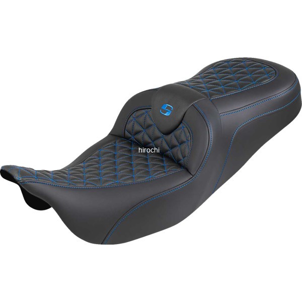 サドルメン Saddlemen シート ROADSOFA TRI GRIPPER BLUE STITCH 0801-2198 WO店