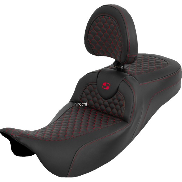 サドルメン Saddlemen シート ROADSOFA DS ER DB RED 0801-2283 WO店