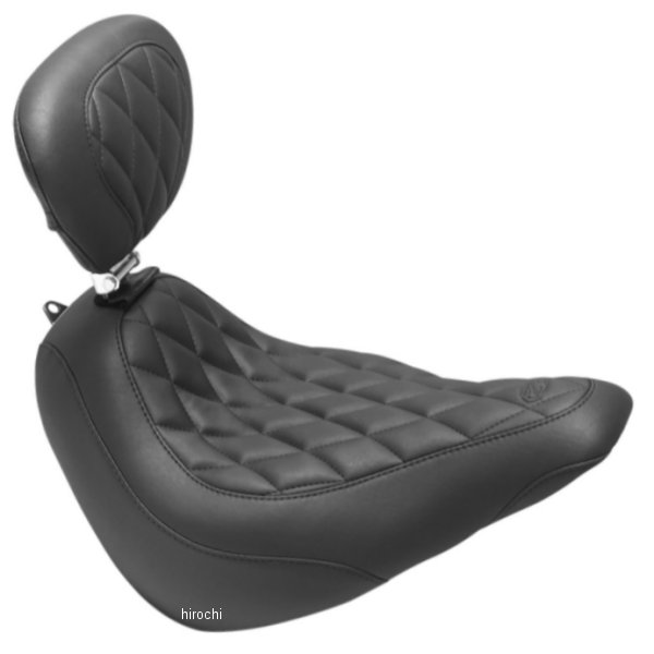 83046 マスタング Mustang シート ソロ Tripper FLSL ダイヤモンド/バックレスト付き 0802-1206 WO店