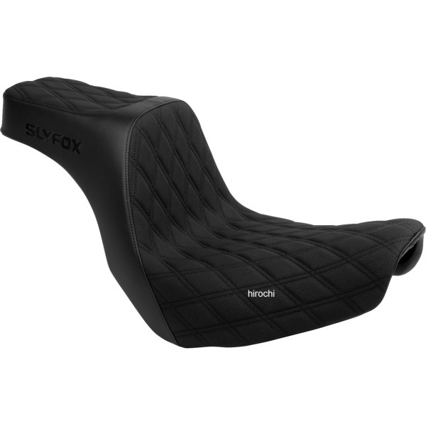 SLYFOX SEAT HIGHNOON 2UP BLACK LOGO DD SLIP STOP SOFTAIL 2018-25 0802-1671 WO店