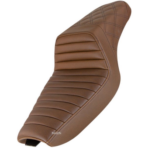 サドルメン Saddlemen SEAT STEPUP TR & LS BRWN 0804-0754 WO店