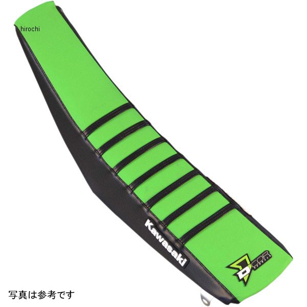 D'cor Visuals シートカバー 17年-19年 KX 250 F 黒/緑 0821-3149 WO店