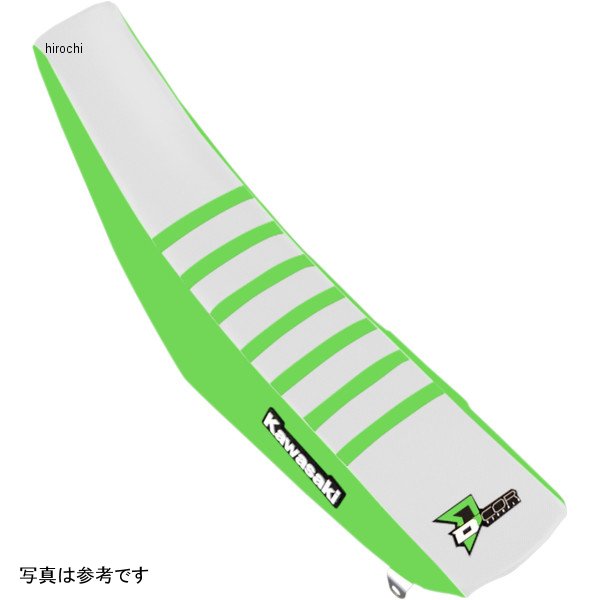 D'cor Visuals シートカバー 16年-17年 KLX 450 F 緑/グレー 0821-3153 WO店