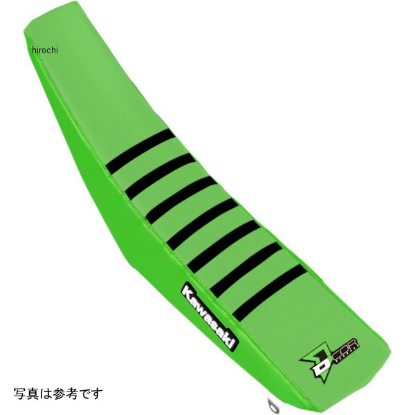 D'cor Visuals シートカバー 21年-22年 KX 250 黒/緑 0821-3162 WO店