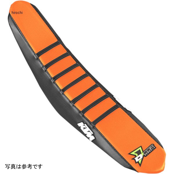D'cor Visuals シートカバー 11年-15年 KTM 125 SX-F 黒/オレンジ WO店の通販は