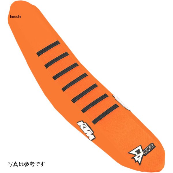 D'cor Visuals シートカバー 11年-15年 KTM 125 SX-F 黒/オレンジ WO店の通販は