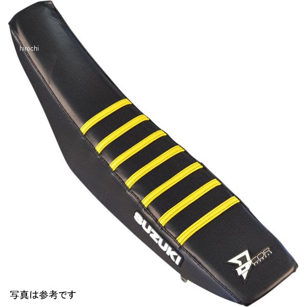 D'cor Visuals シートカバー 01年-08年 RM 125 黒/イエロー 0821-3413 WO店 10,076円